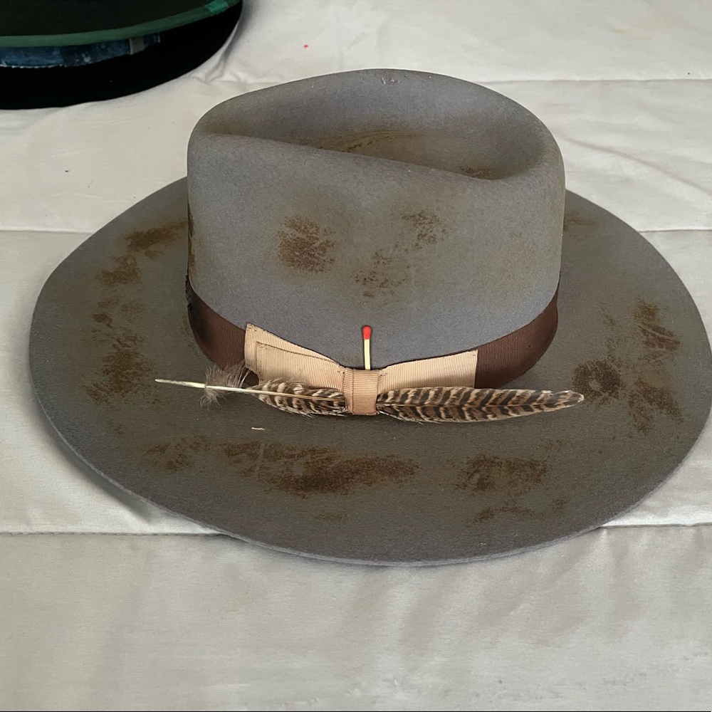 Distressed fedora - Picture 2 of 4